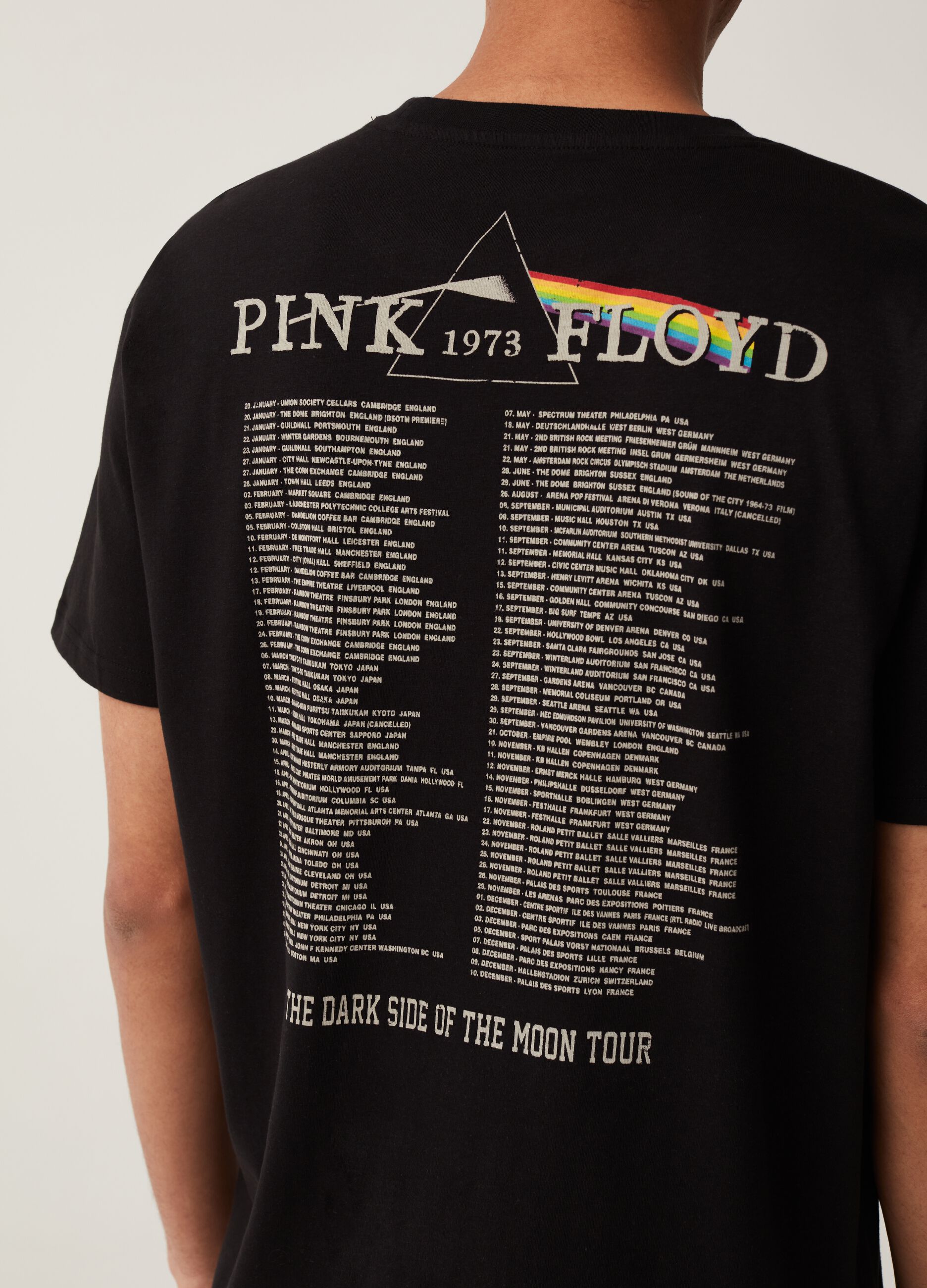 T-shirt con stampa Pink Floyd