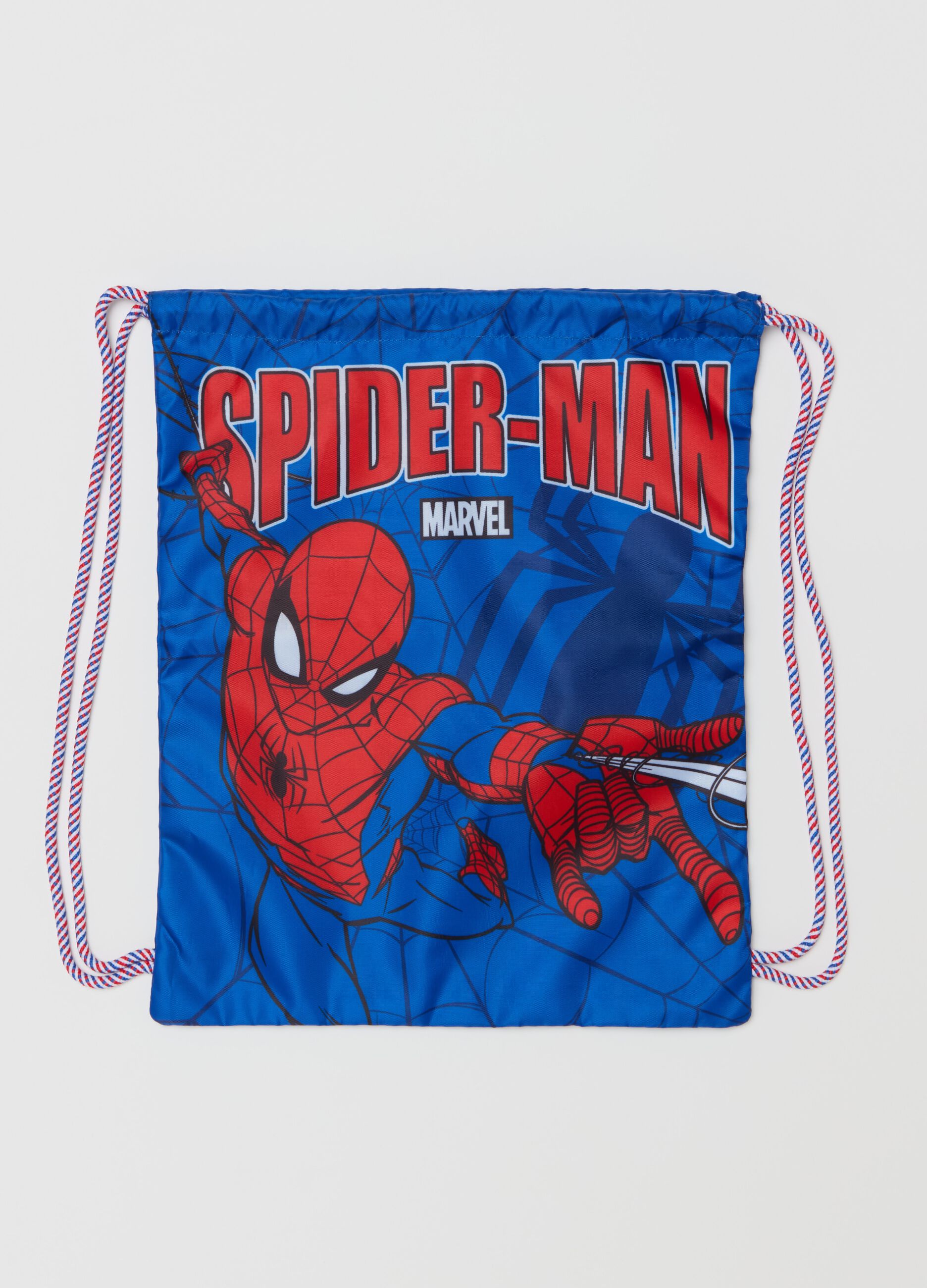 Sack backpack with Spider-Man print