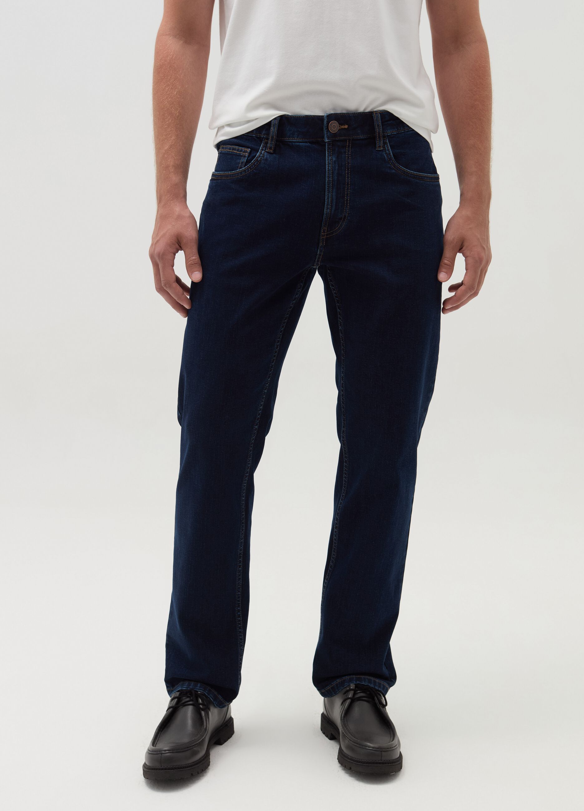 Regular-fit jeans with five pockets