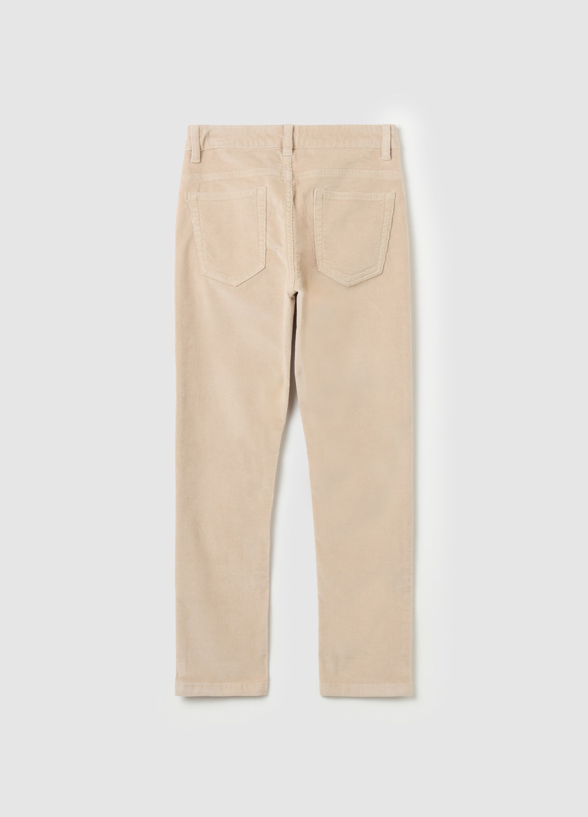 Pantaloni in corduroy cinque tasche