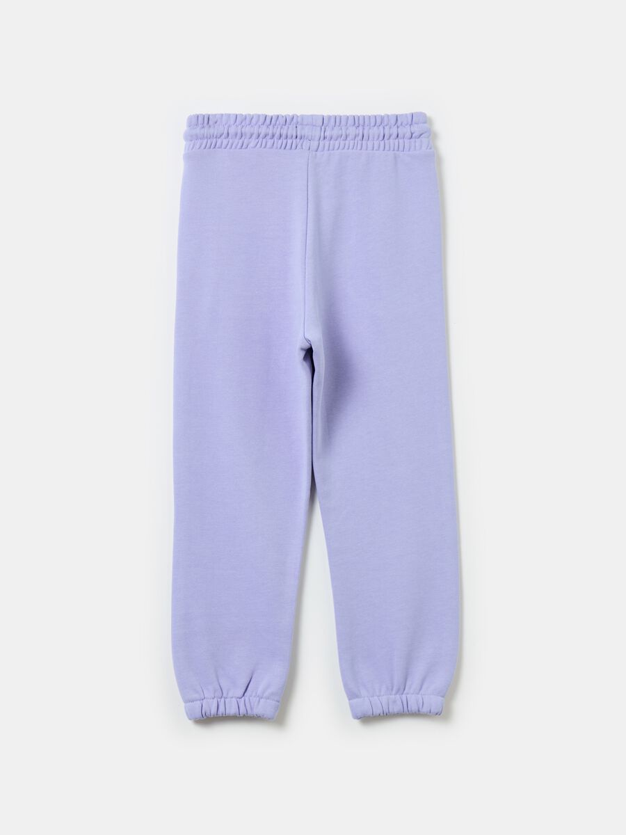 Essential joggers in organic cotton with drawstring_1