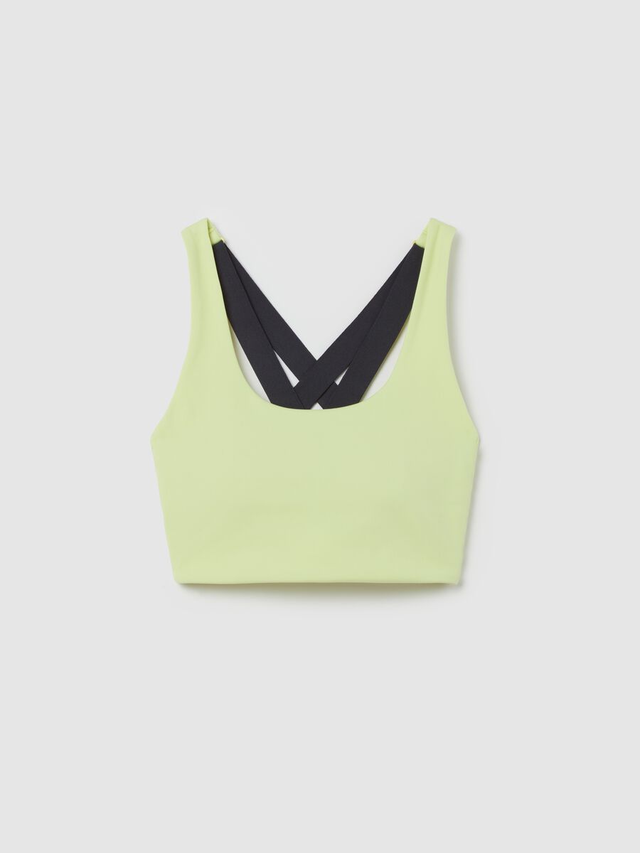 AI•KI sports bra with crossover straps_4