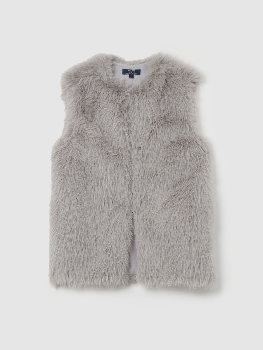 Faux fur gilet_4