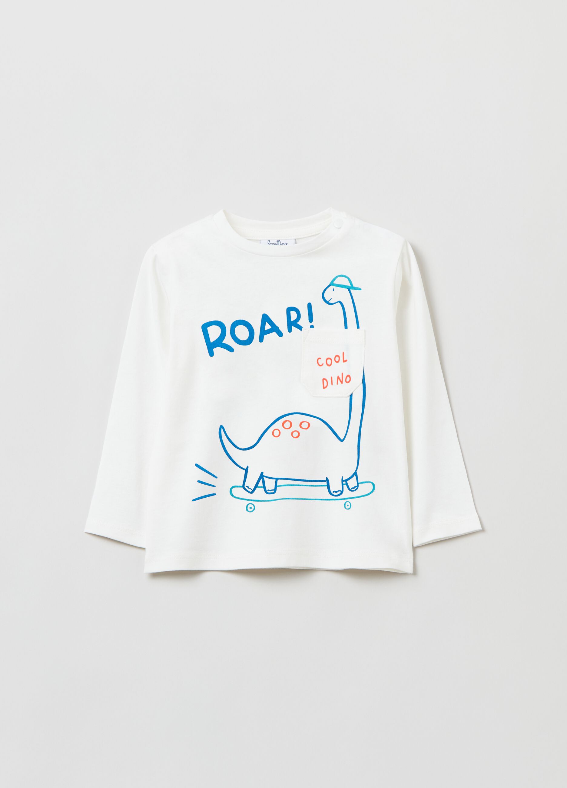 Long-sleeved T-shirt with print