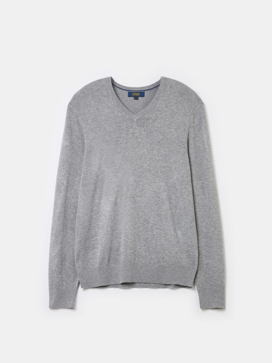 V-neck pullover_4