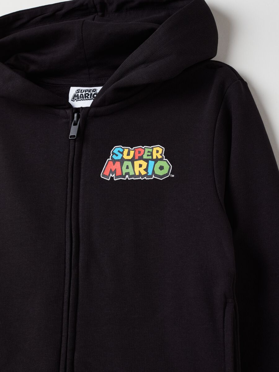 Full-zip con cappuccio stampa Super Mario™_2