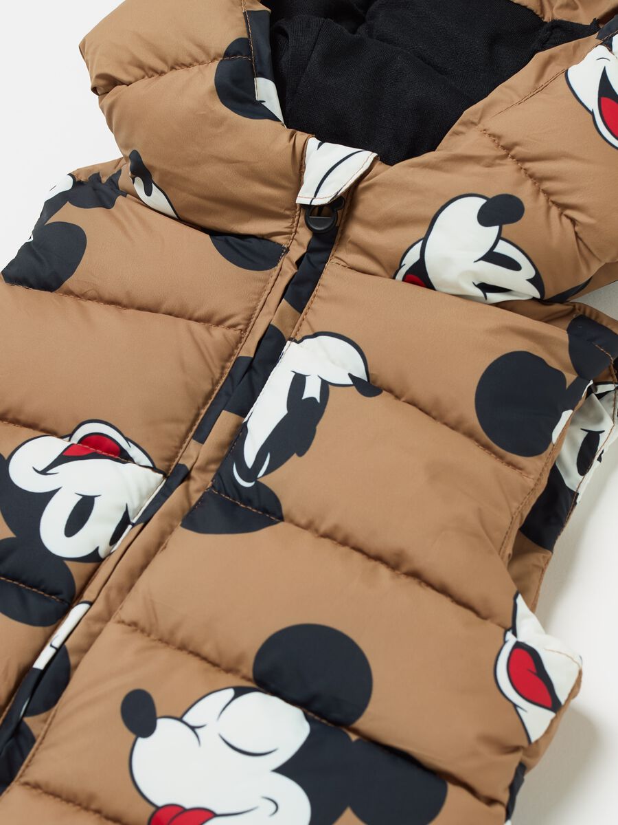 Quilted Mickey Mouse gilet with hood_2