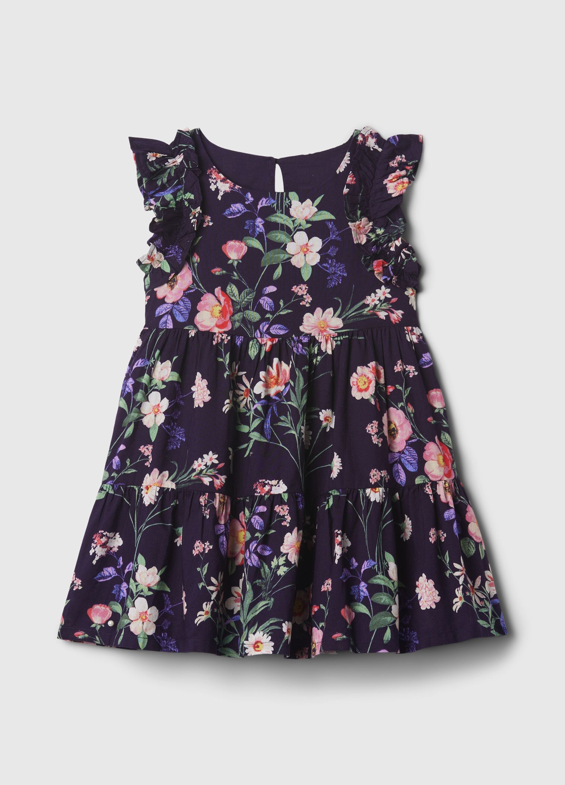Floral tiered dress