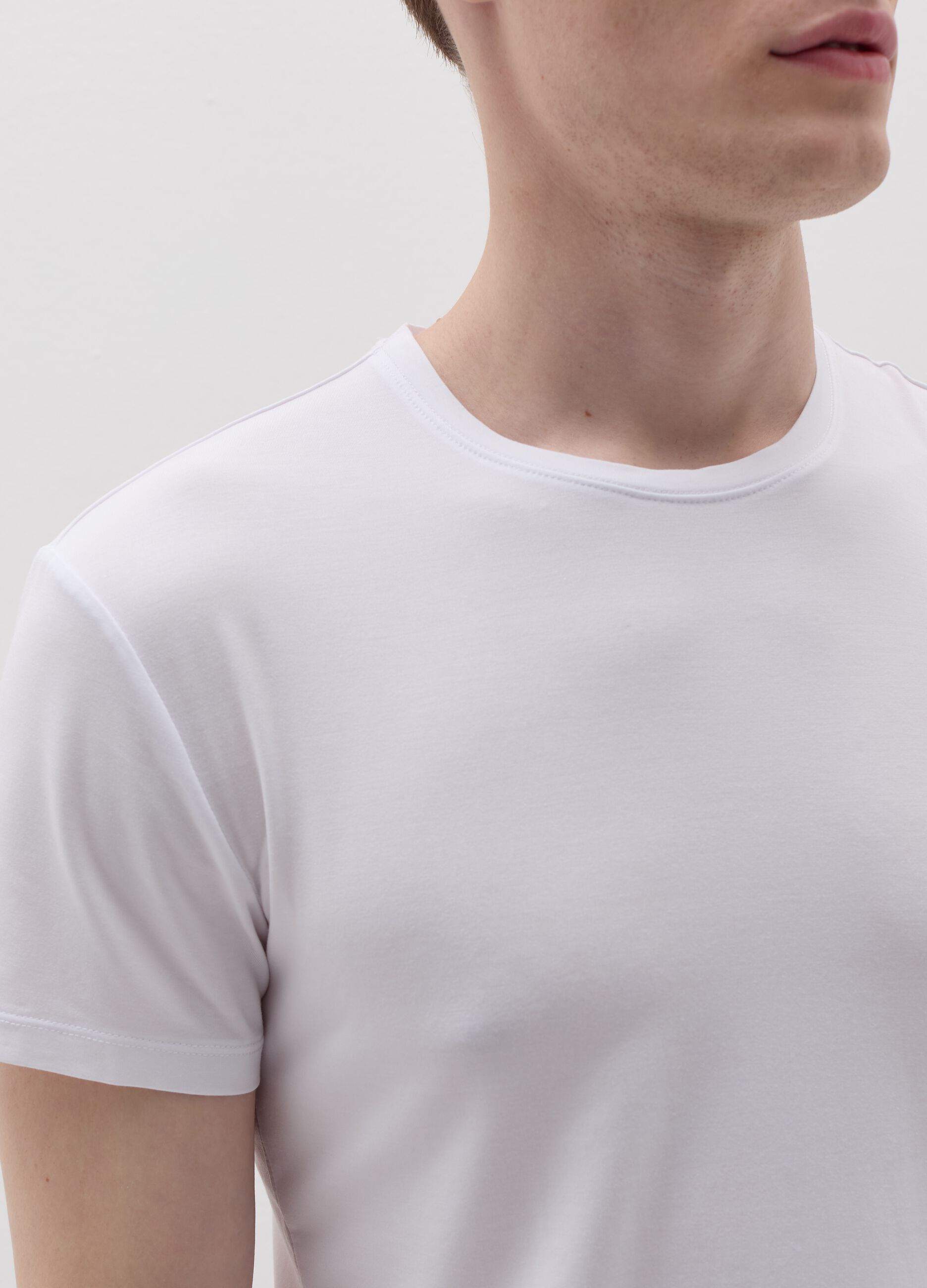 Stretch modal undershirt