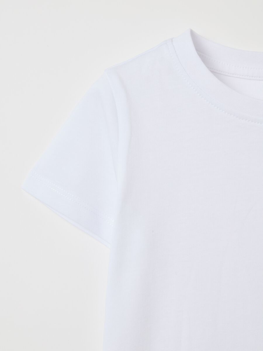 Organic cotton T-shirt with round neck_3