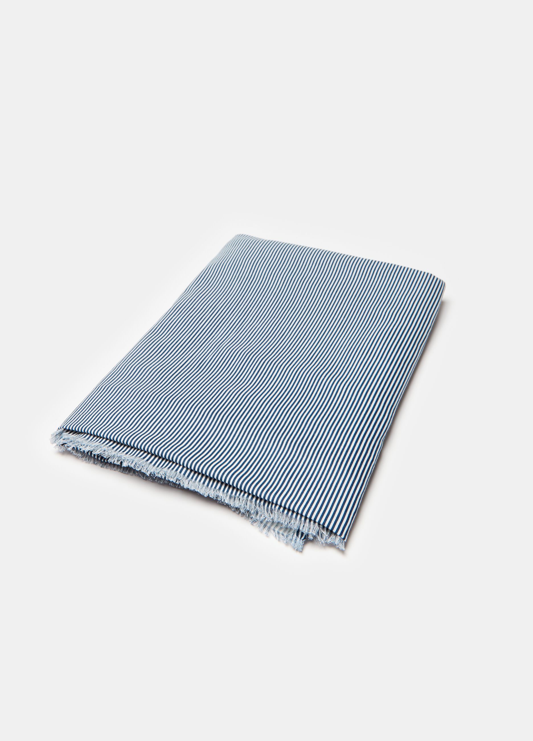 Beach towel in double-sided cotton
