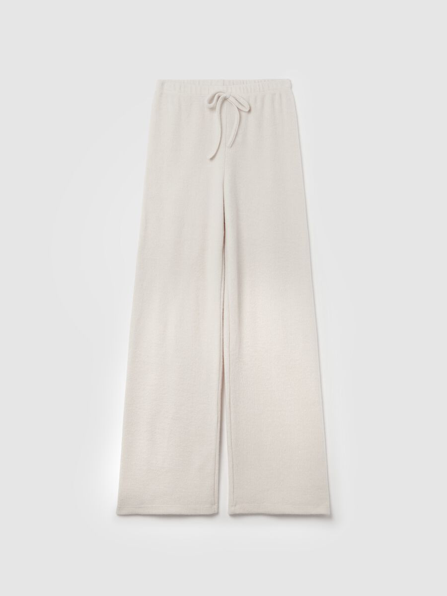 Pantalone a gamba larga con coulisse_4