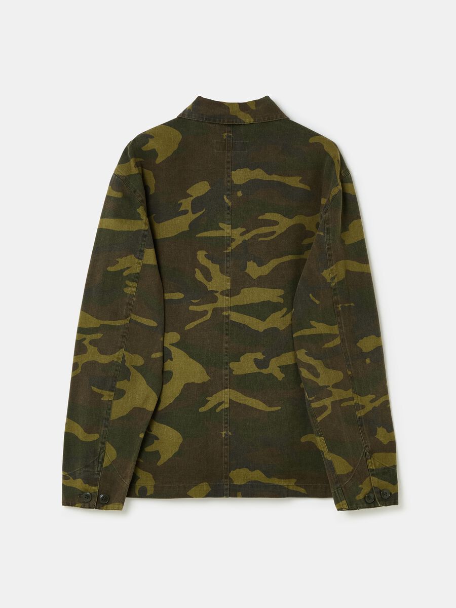 Camouflage shacket with pockets_4