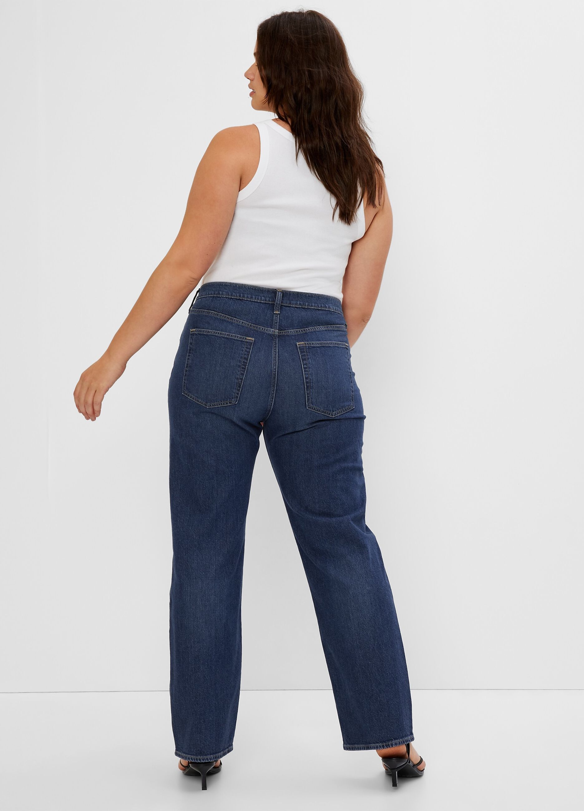 Loose-fit jeans with five pockets