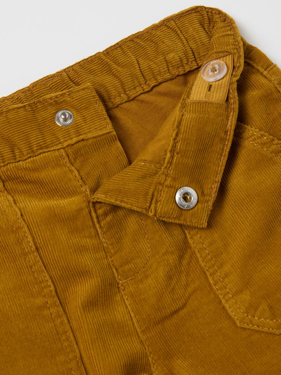 Pantaloni in corduroy con tasche_2