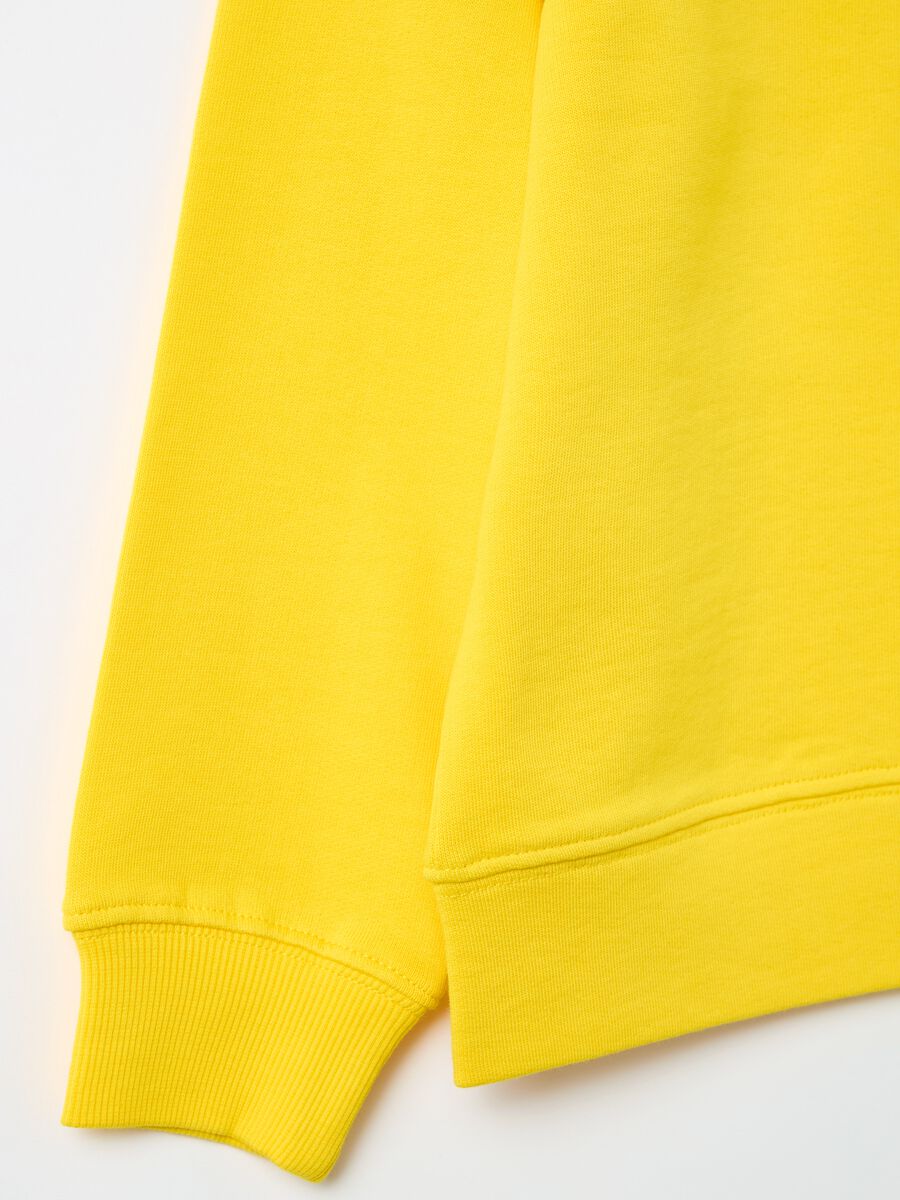 Solid colour sweatshirt in French terry_3