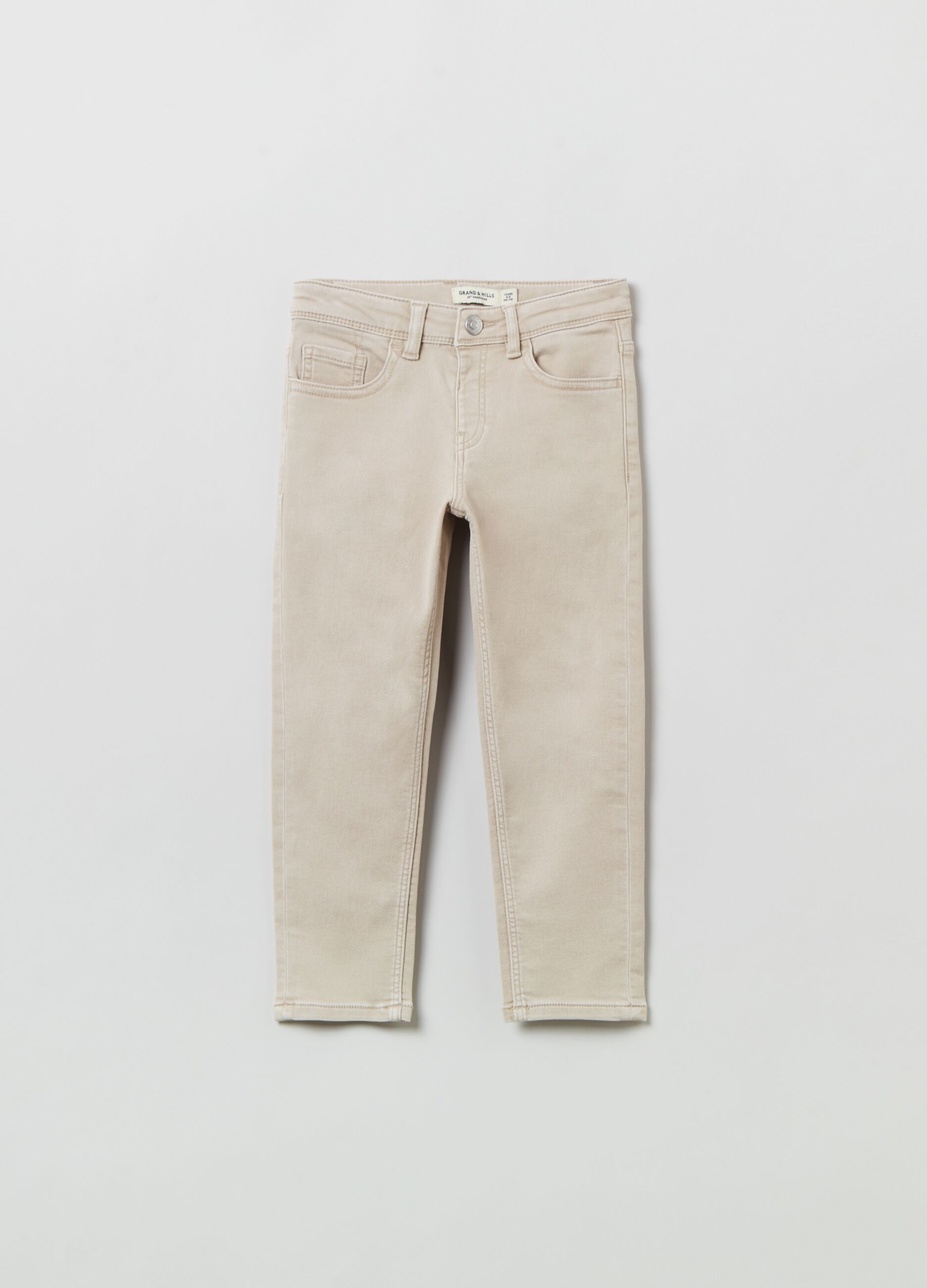 Five-pocket stretch trousers