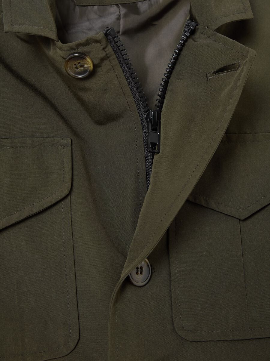 Safari jacket with collar_1