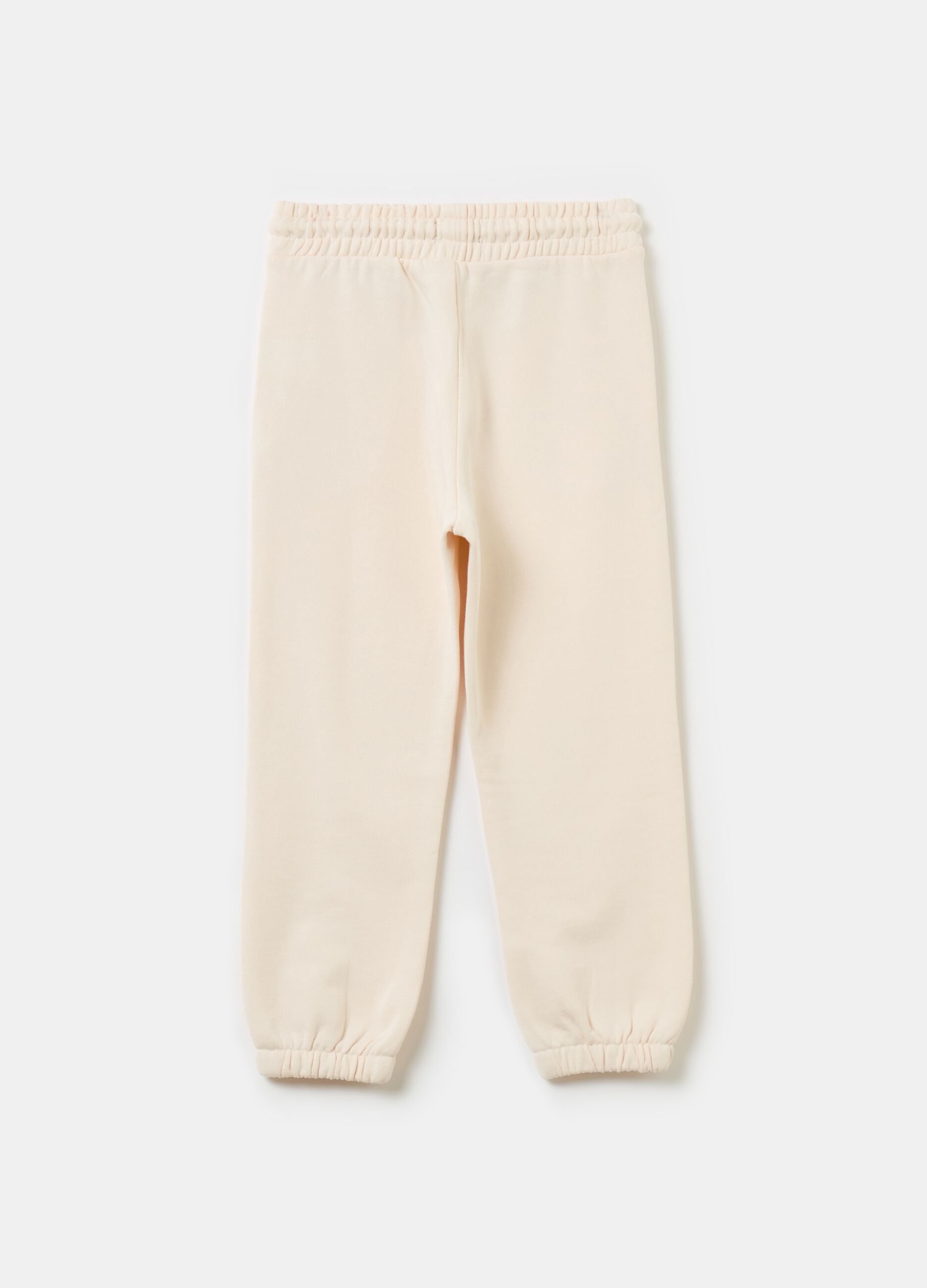 Essential joggers in organic cotton with drawstring