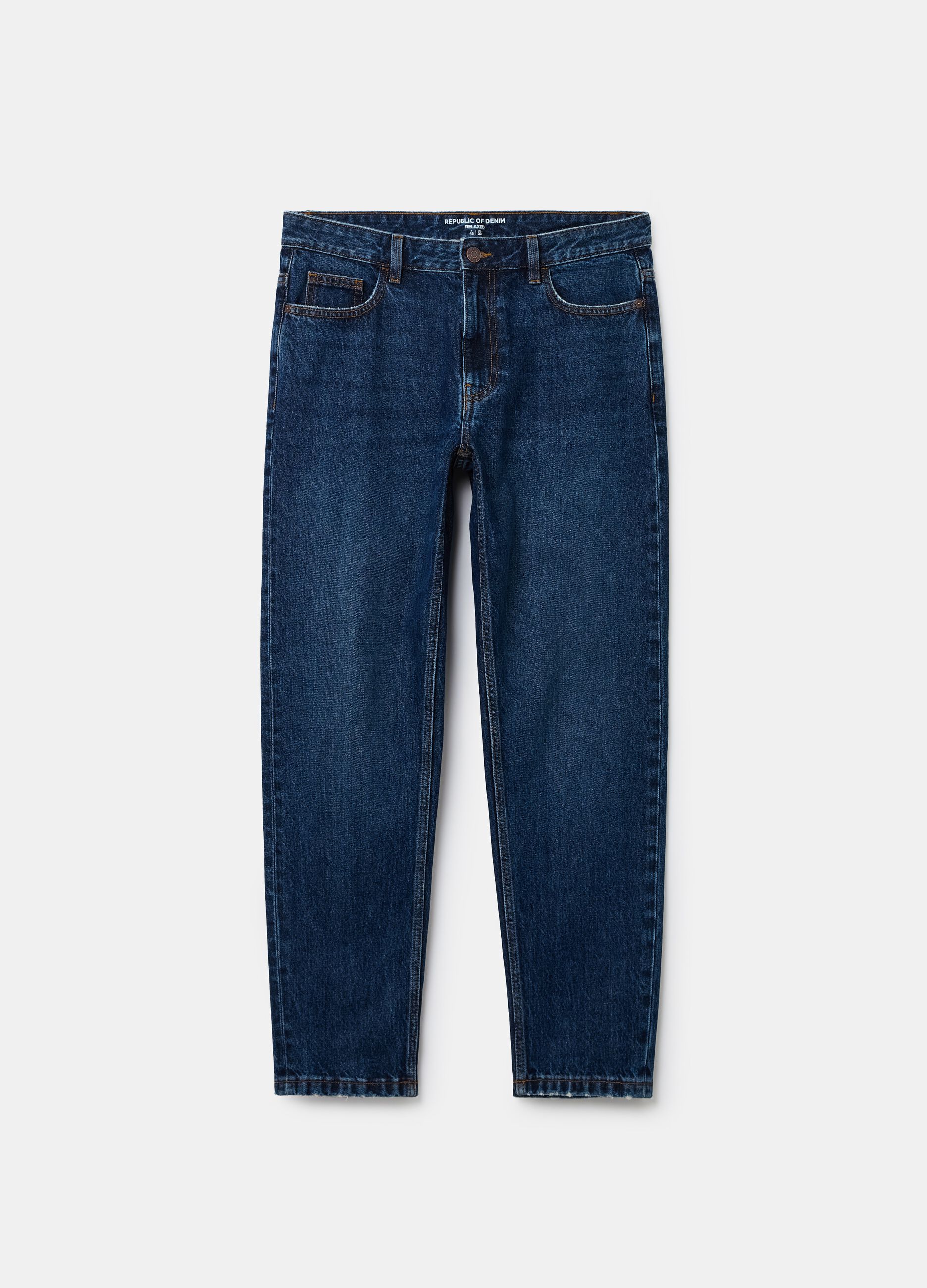 Relaxed-fit jeans with five pockets