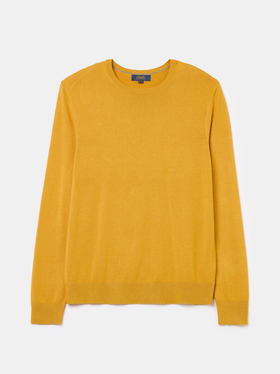 Round neck pullover_4