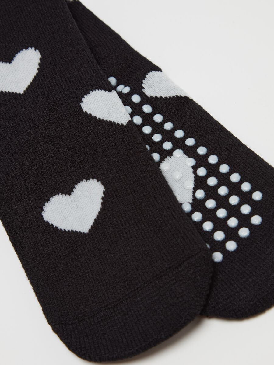 Short slipper socks with fold_1