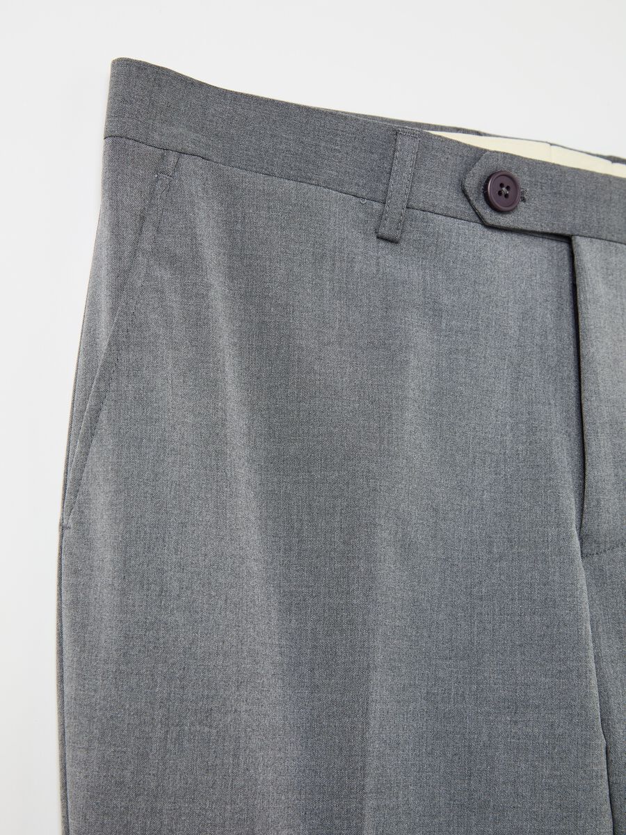 Pantalone slim fit in misto viscosa_5