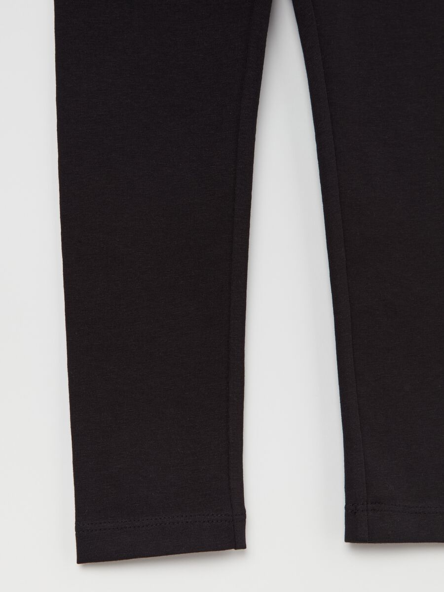 Leggings in stretch cotton_3