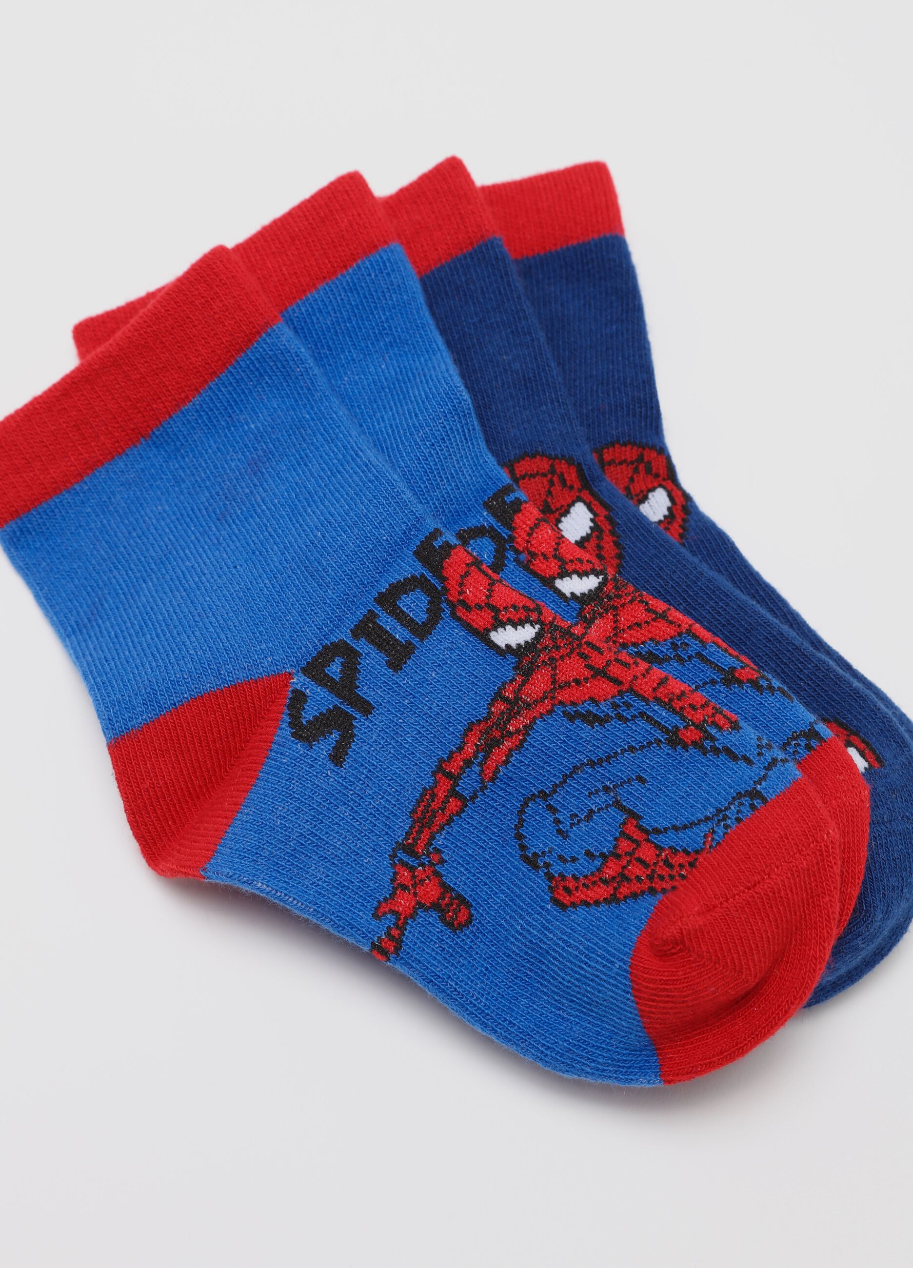 Tripack calze in cotone bio disegno Spider-Man