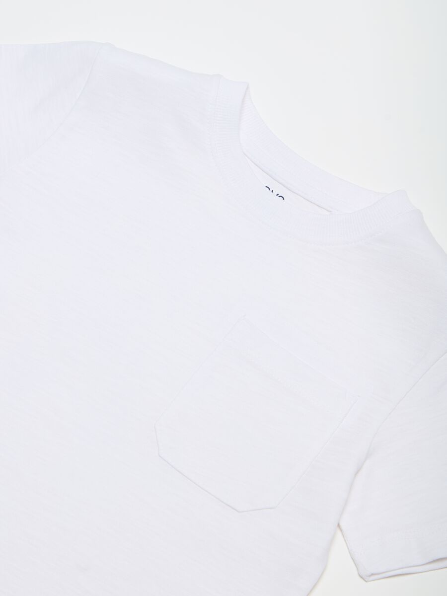 Cotton T-shirt with pocket_1