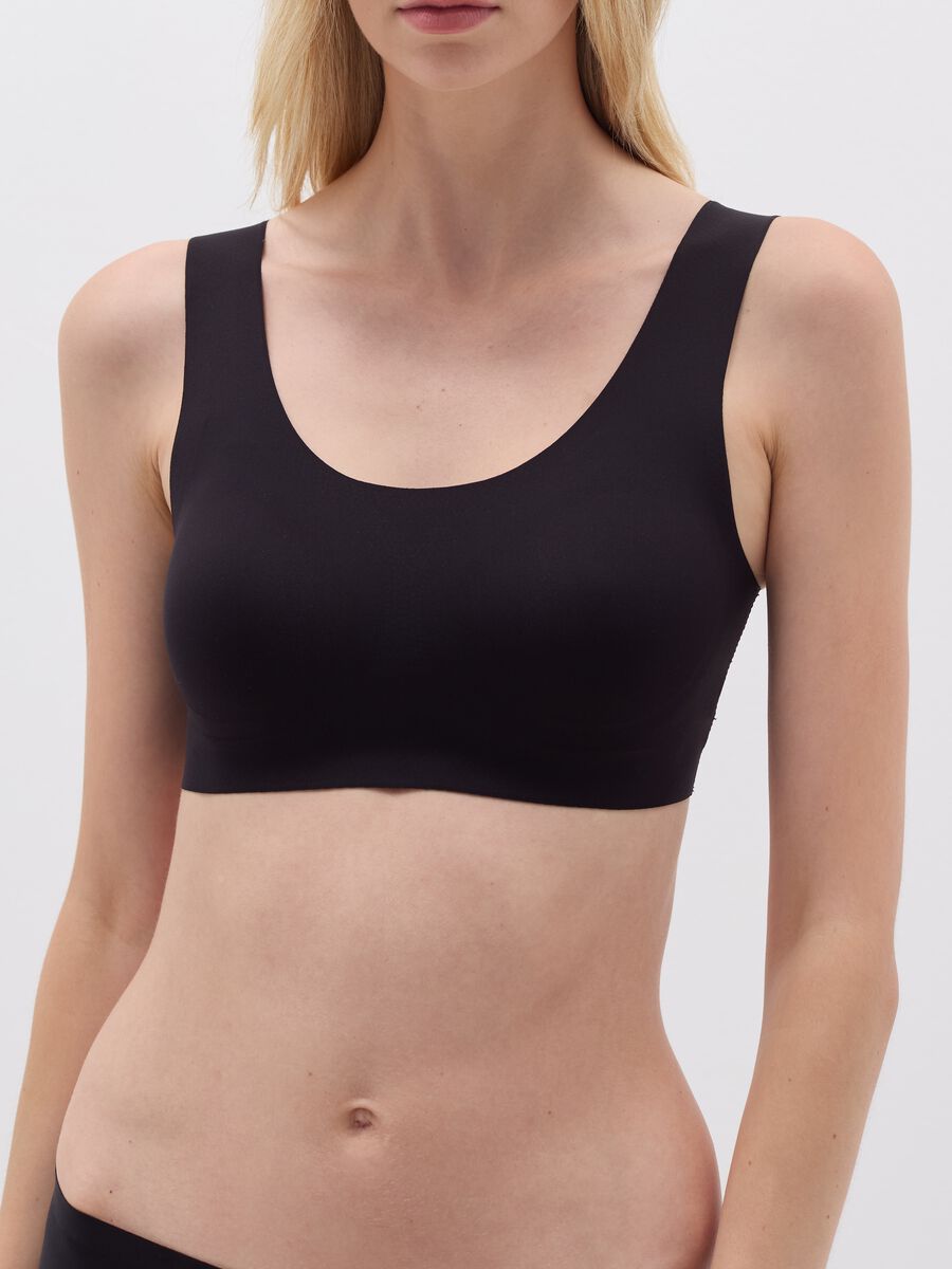 Seamless bralette in microfibre_3