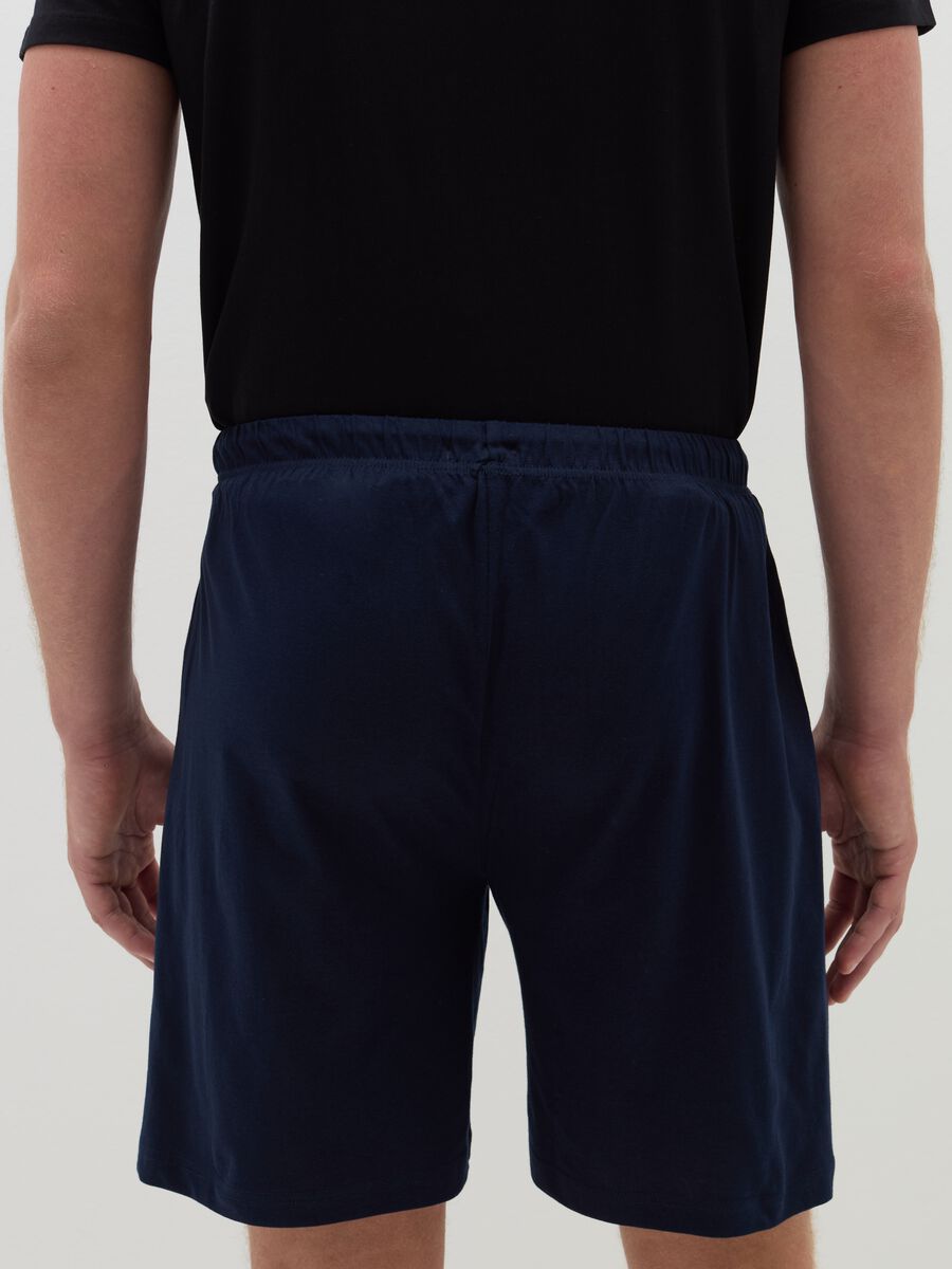 Two-pack pyjama shorts with drawstring_3