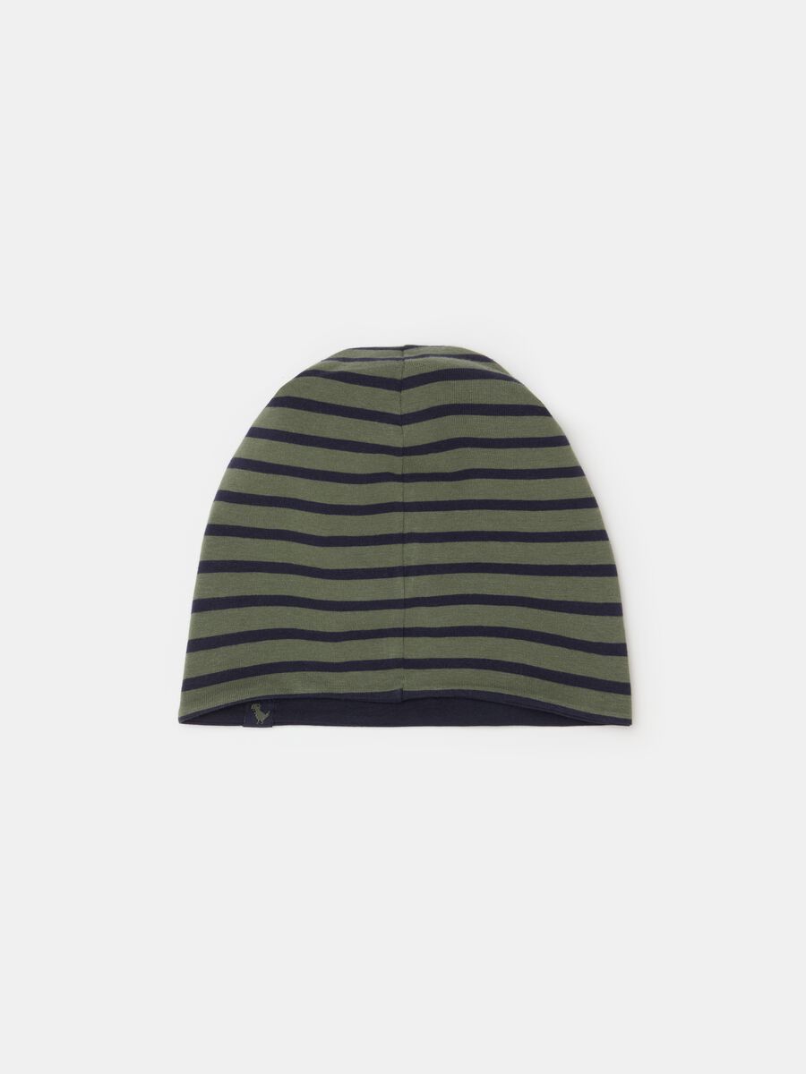 Reversible hat in stretch jersey_1