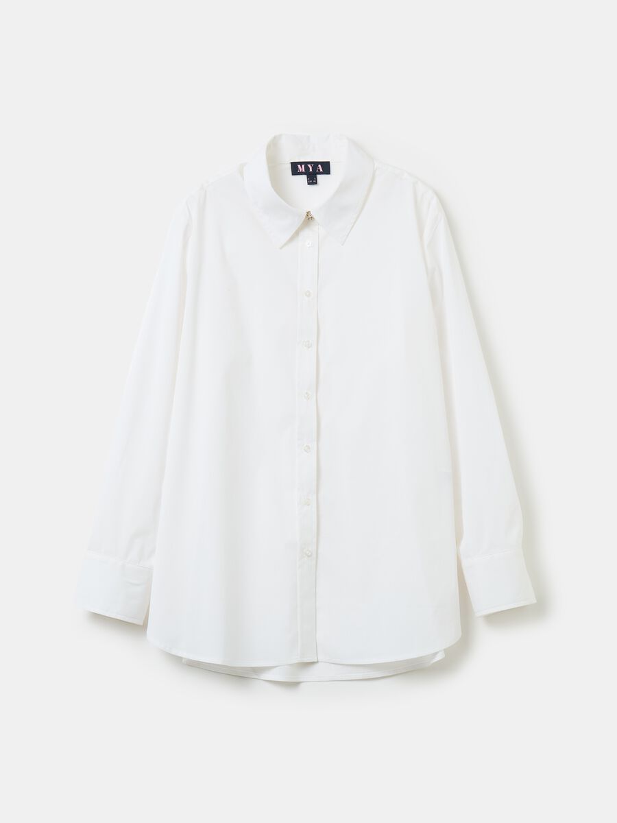 Curvy shirt in poplin_4