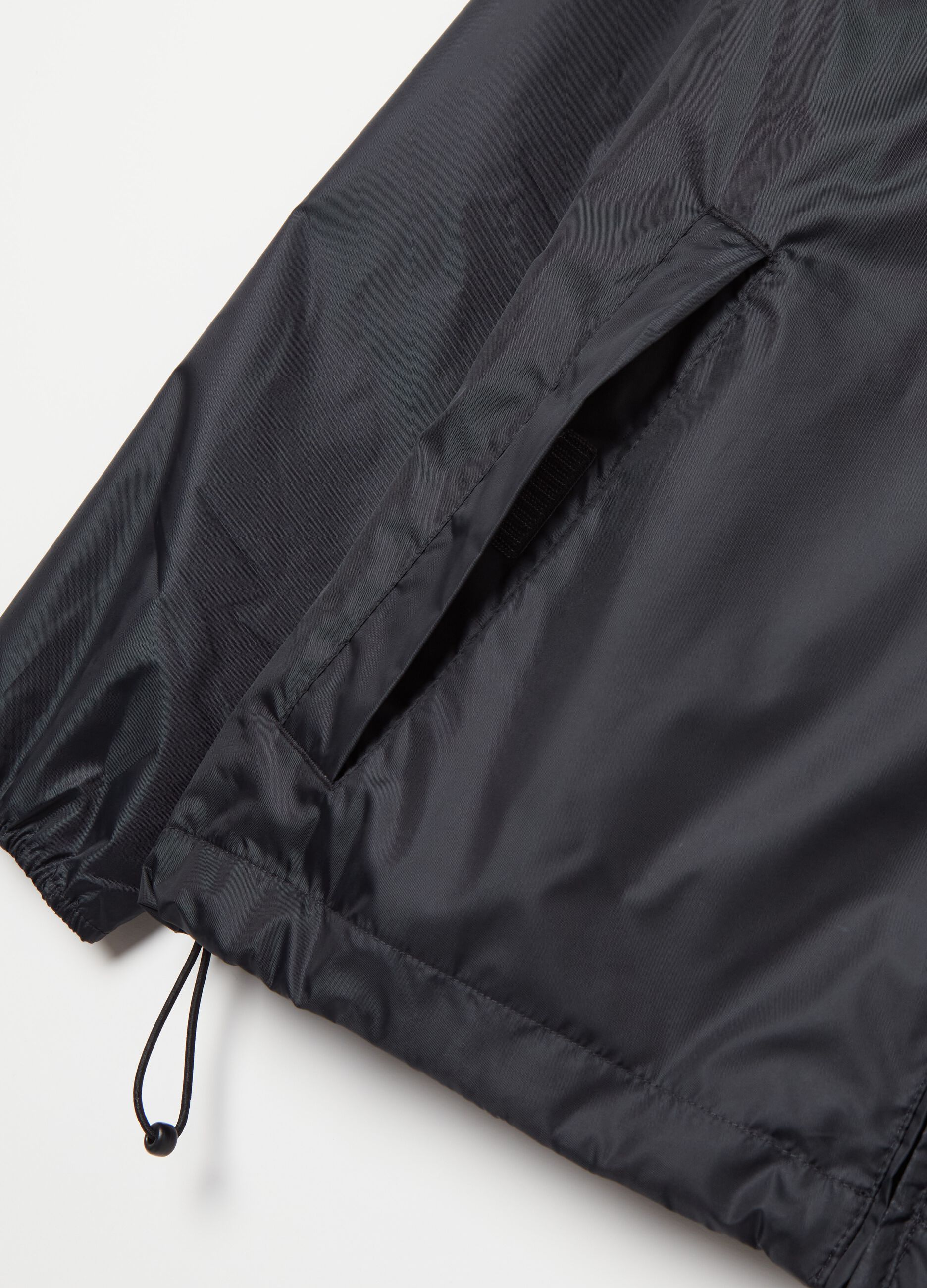 Full-zip waterproof jacket