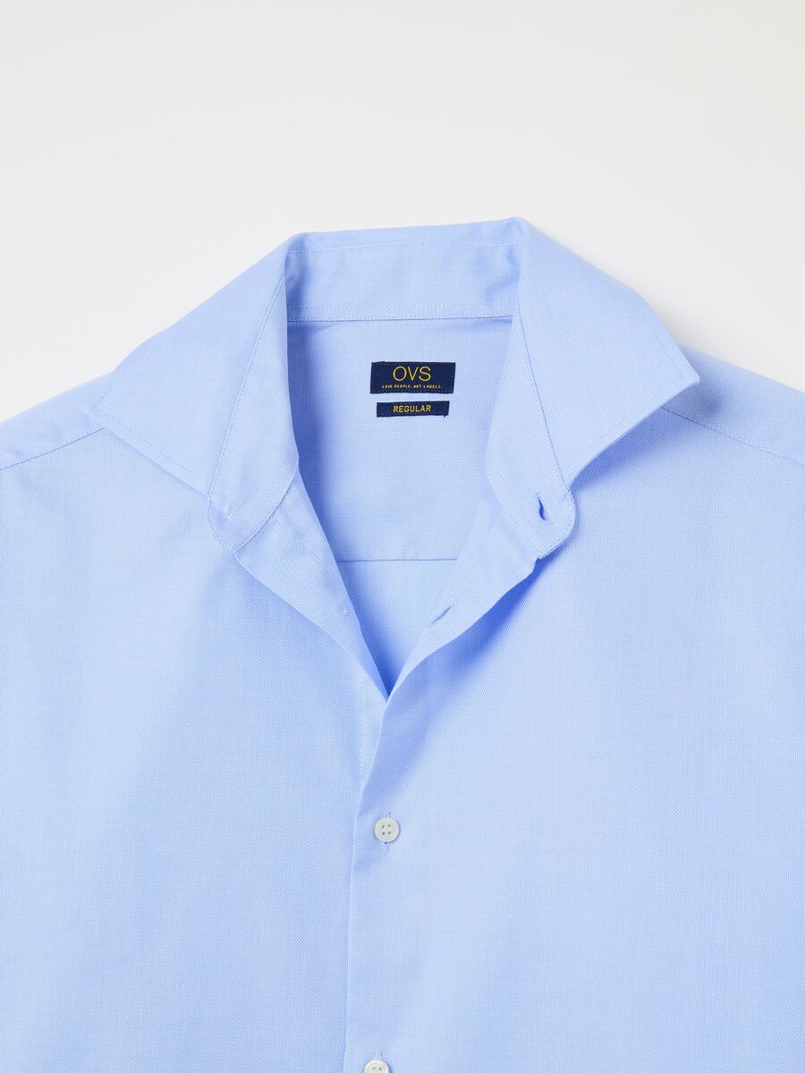Regular-fit easy-iron shirt in Oxford cotton_5