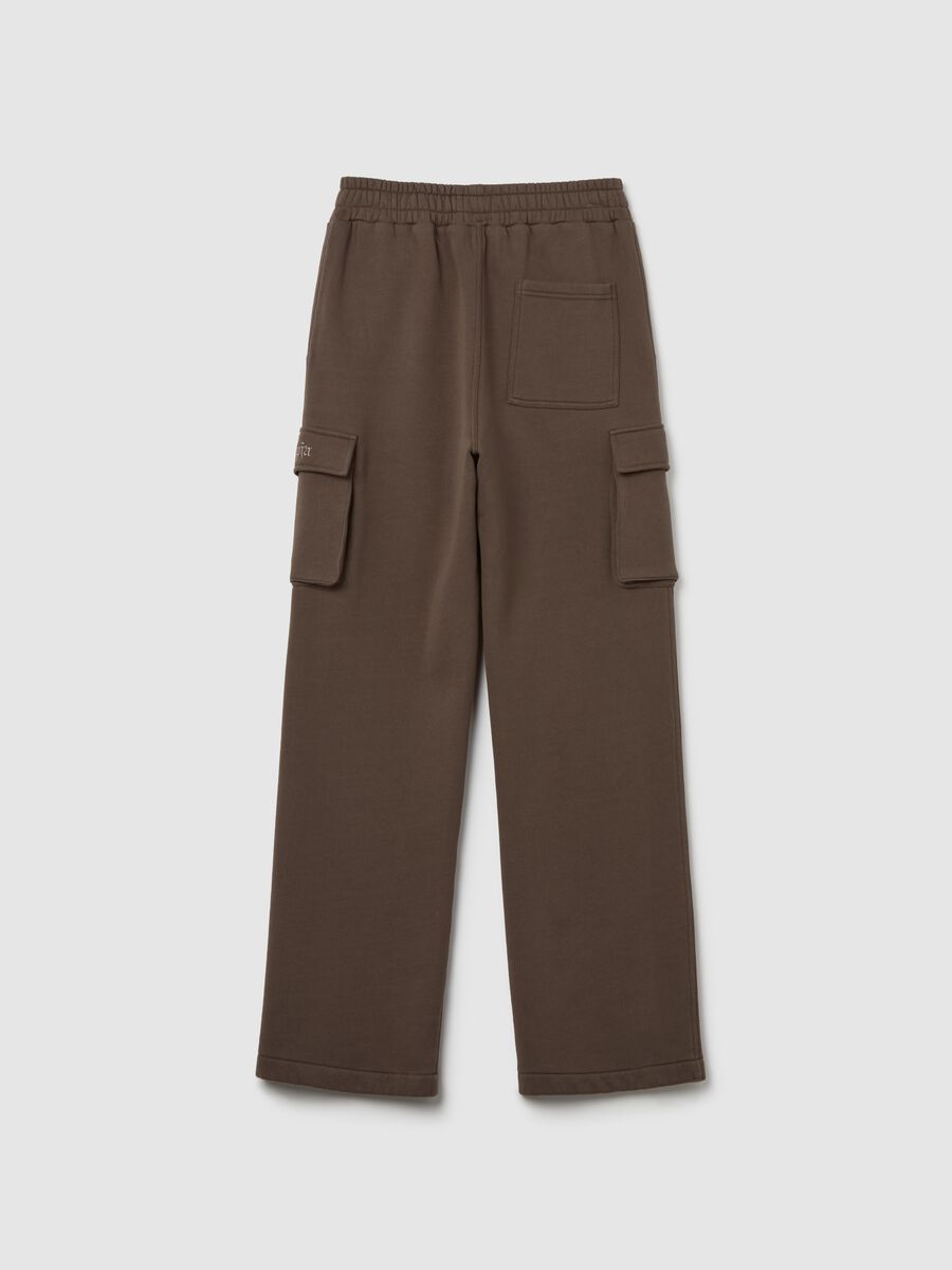 Cargo Sweatpants Cappuccino Brown_6