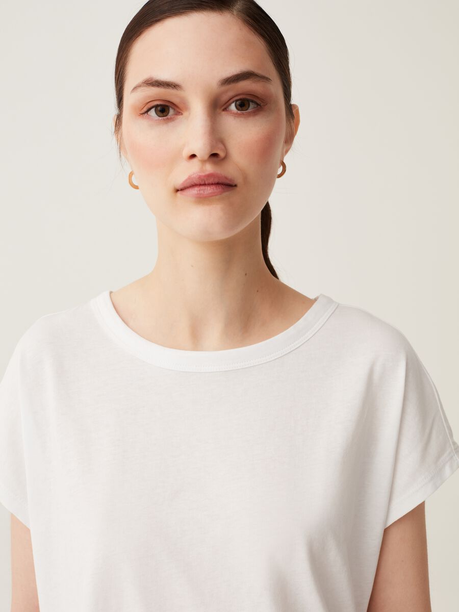 Boxy-fit T-shirt in cotton_1