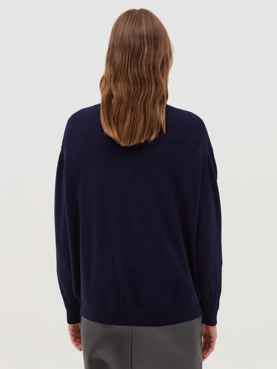 Solid colour wool turtleneck jumper_2