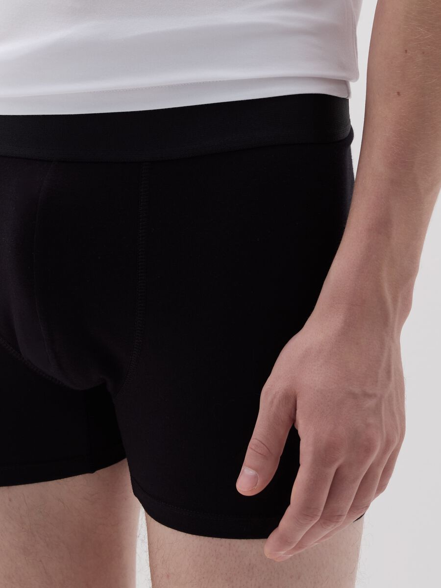 Three-pack midi boxer shorts with external elastic_3