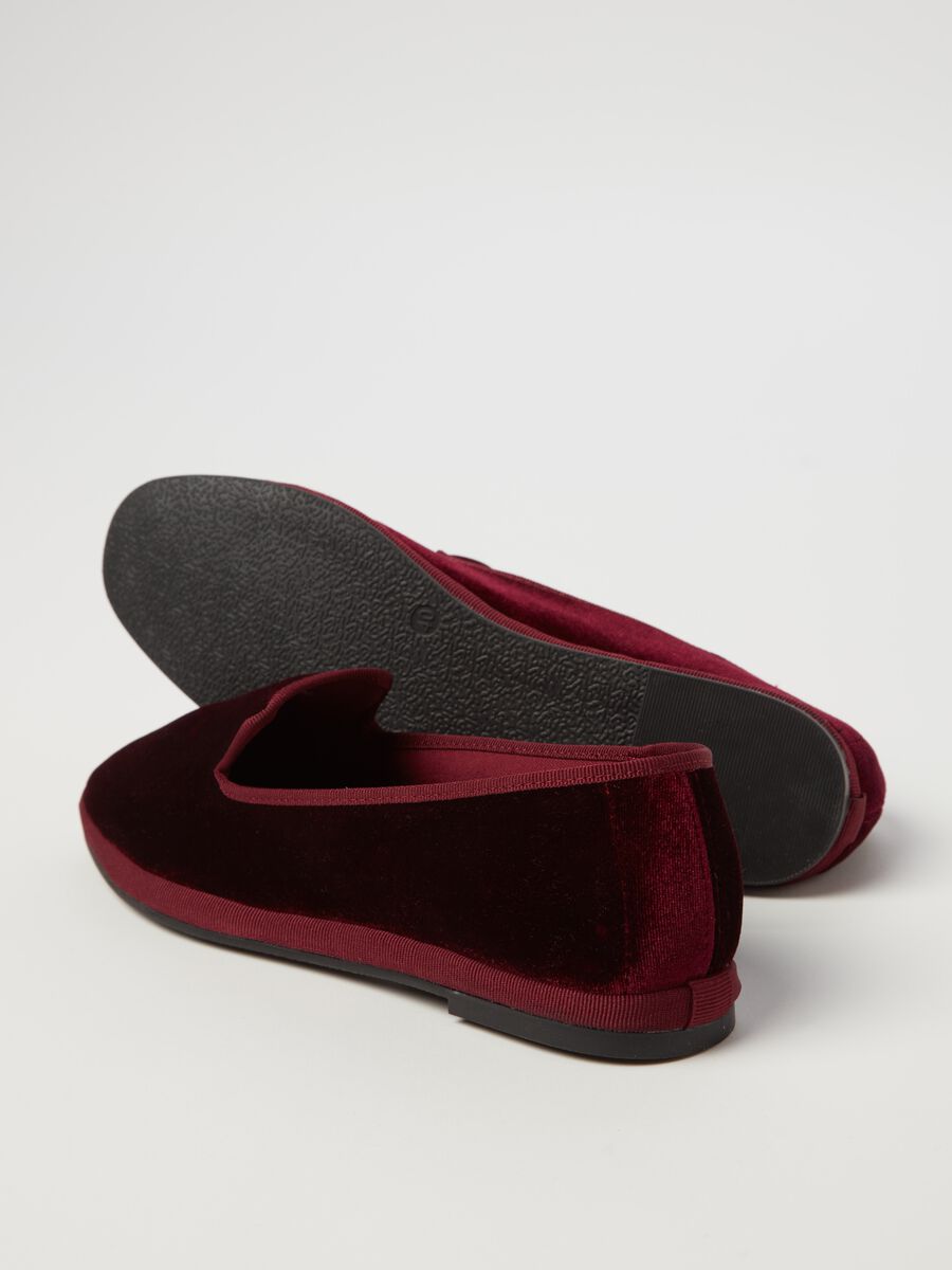 Velvet Friulian slippers_1