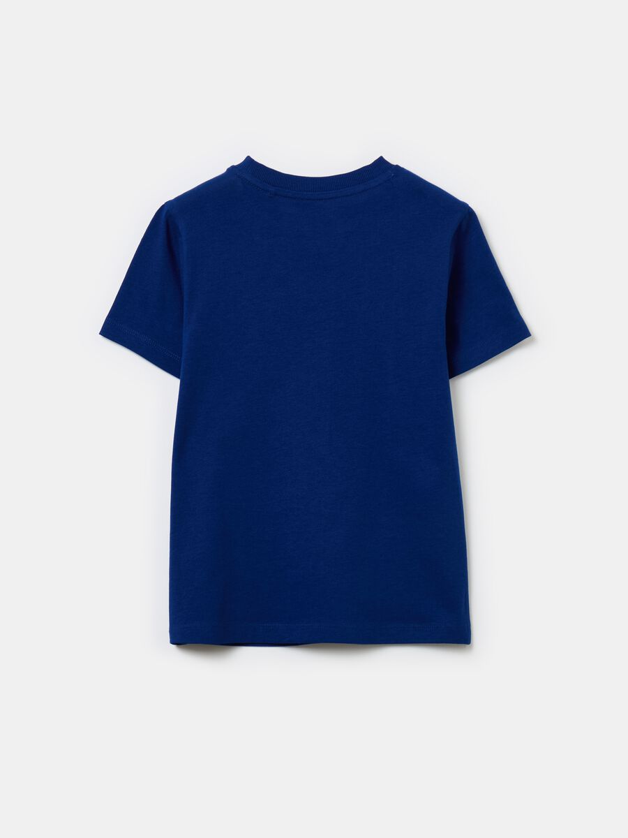 Solid colour T-shirt in organic cotton_1