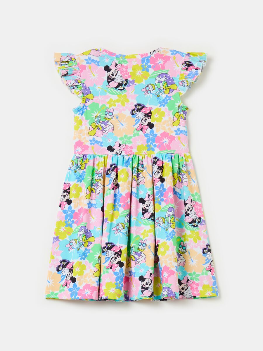 Dress with Minnie Mouse and Daisy Duck print_1