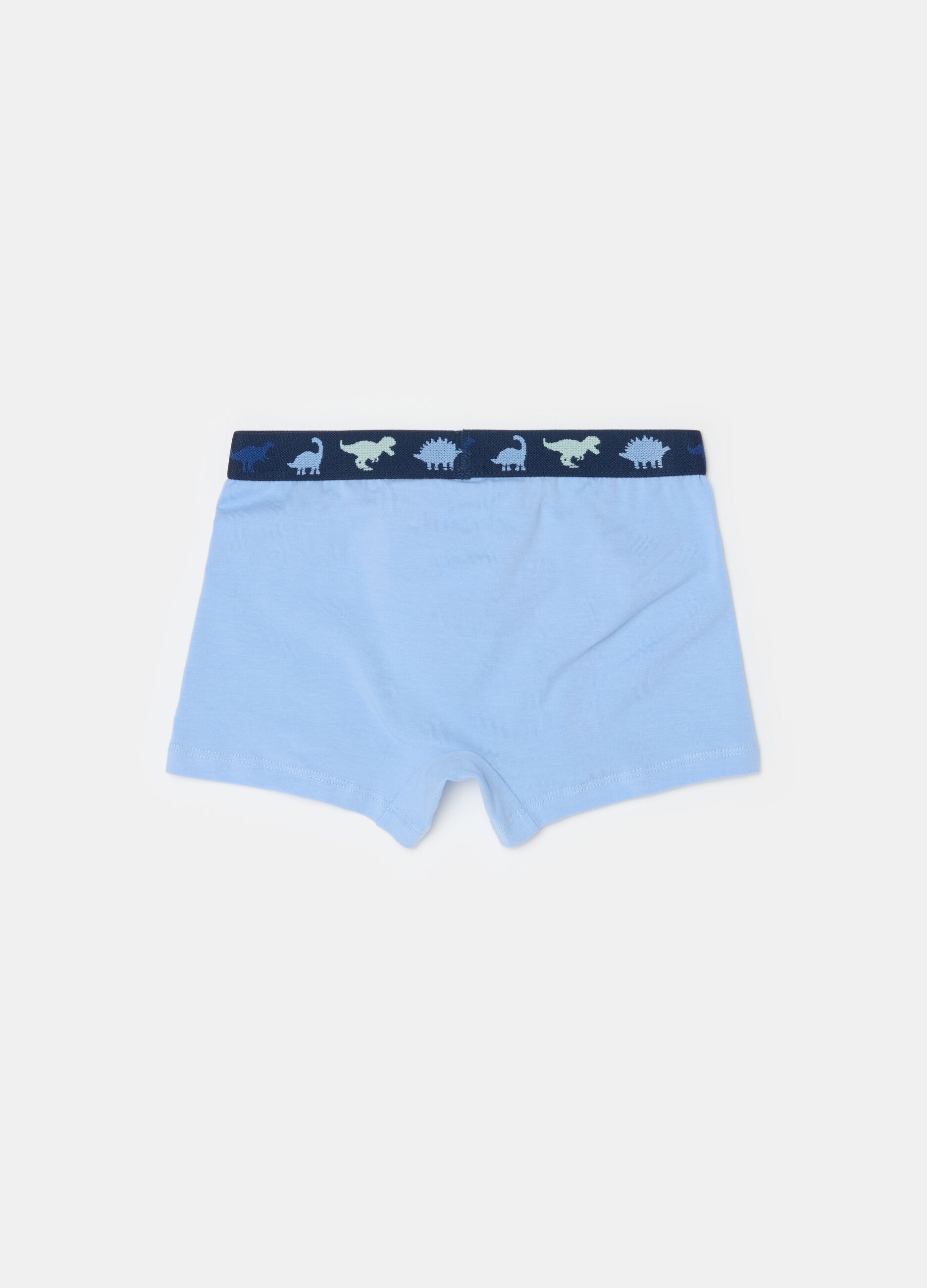 Organic cotton boxer shorts with print