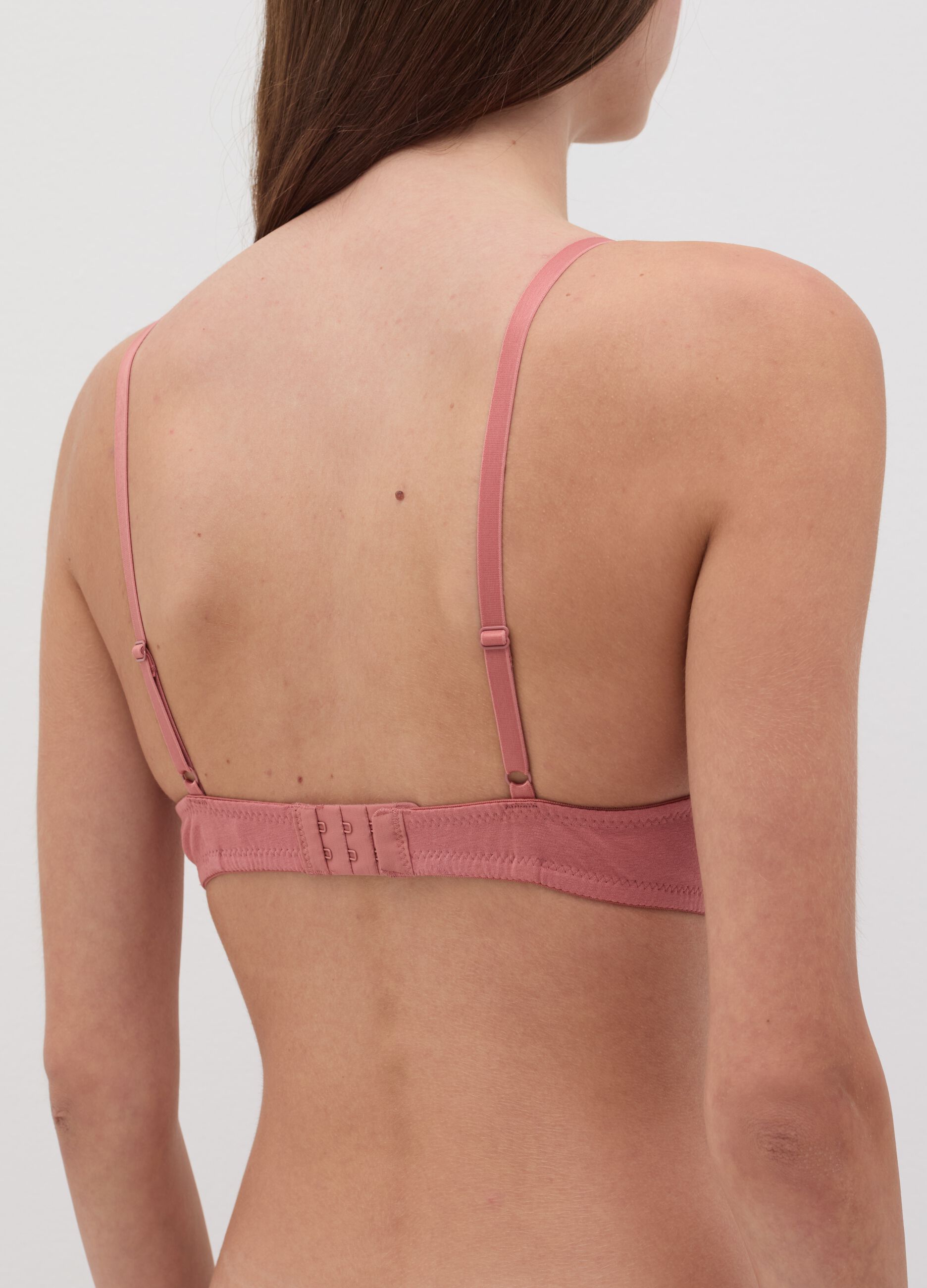 Sara triangle bra in organic cotton