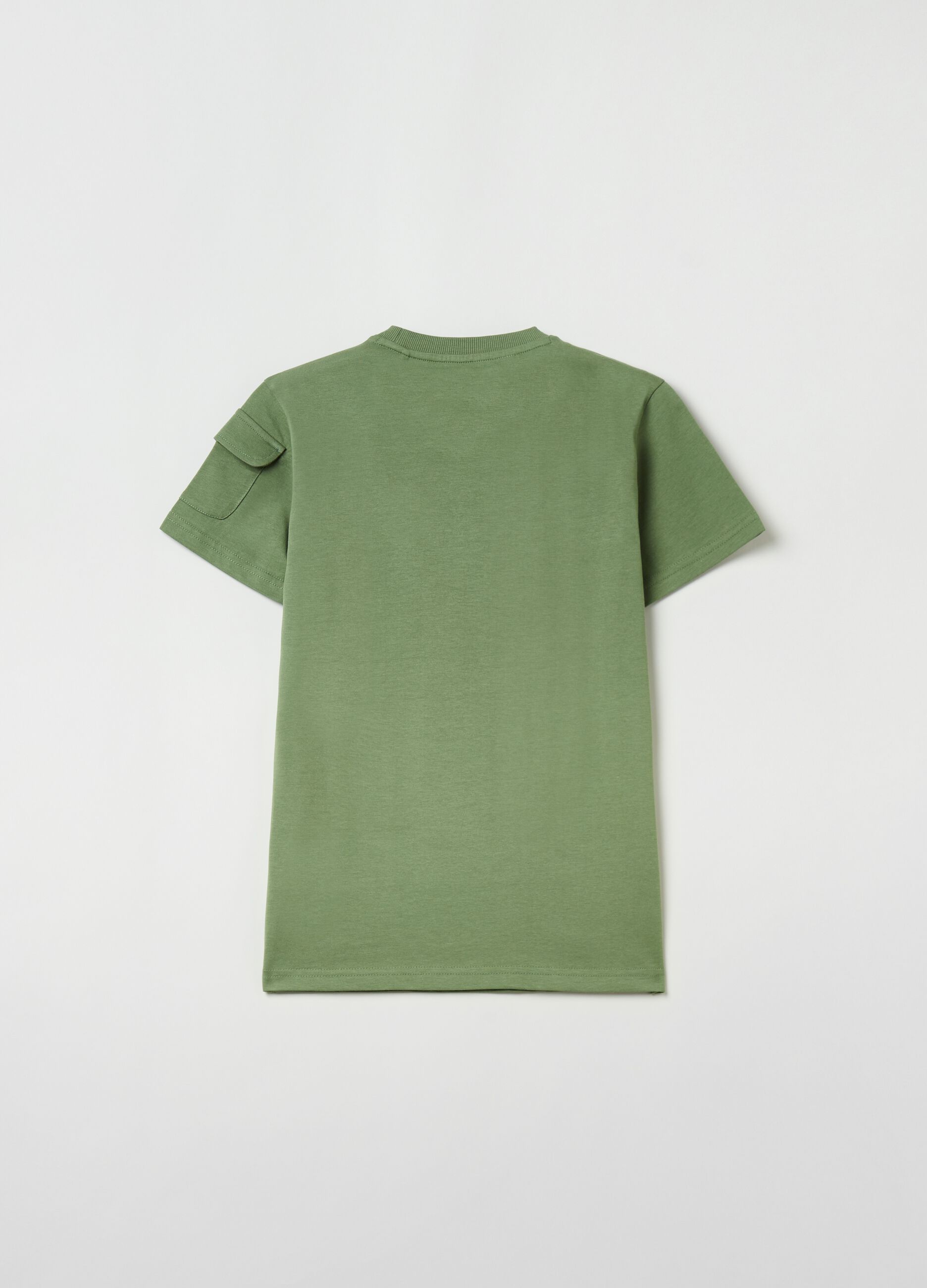T-shirt with pocket and Grand&Hills print