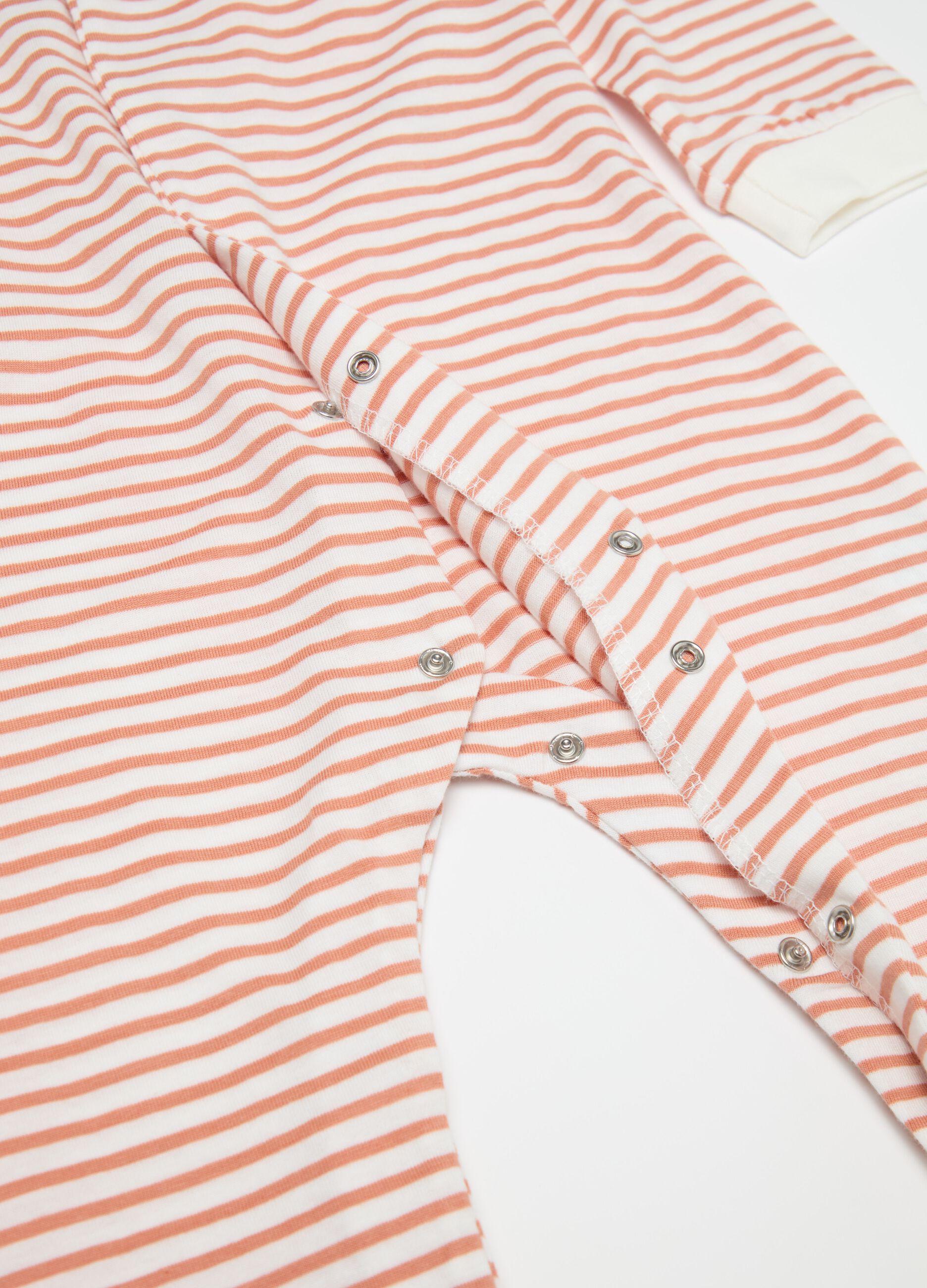 Two-pack onesies in organic cotton with print