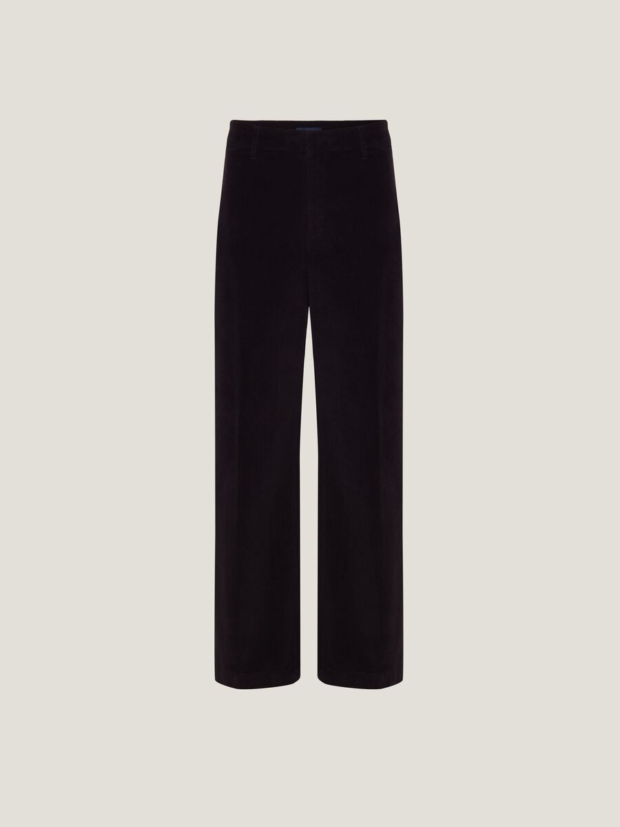 Straight-fit trousers in corduroy_5