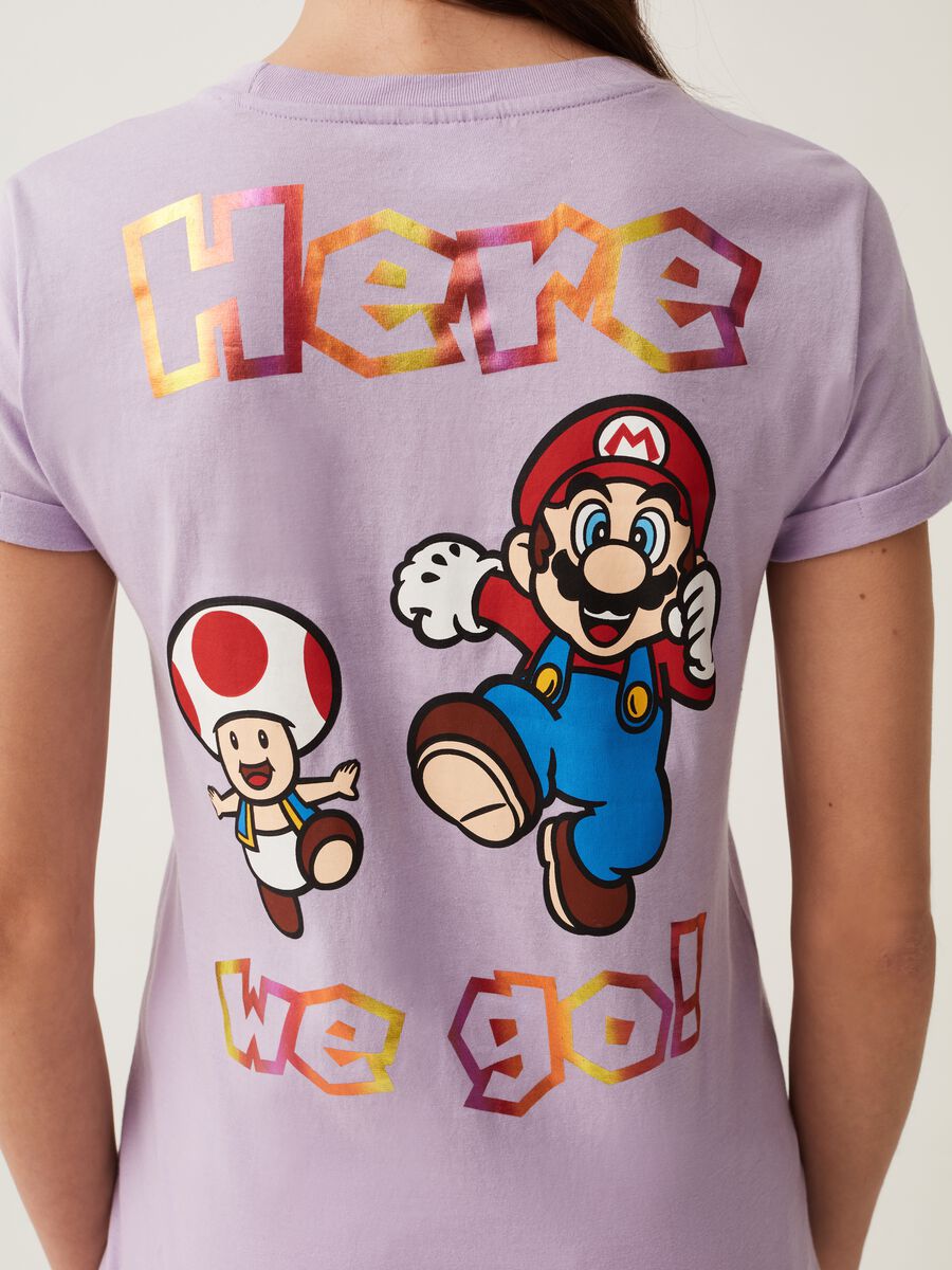 T-shirt with Super Mario and Toad print_3