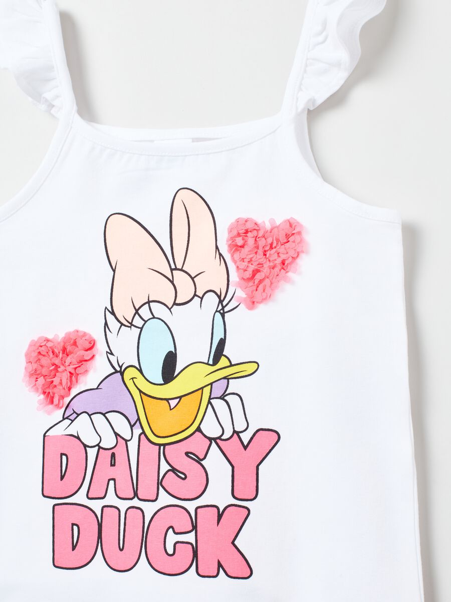 Tank top with Disney Daisy Duck print_2